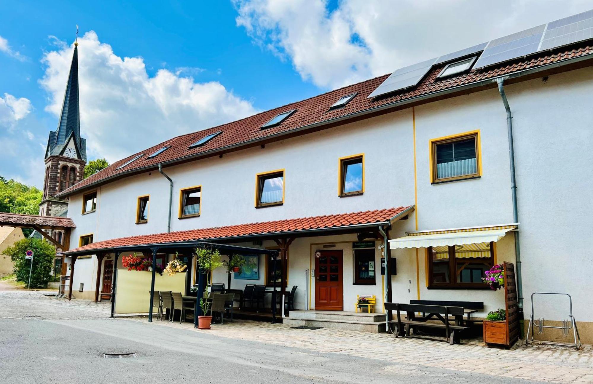 Unterkuenfte Am Rennsteigbeginn Bei Eisenach Esterno foto